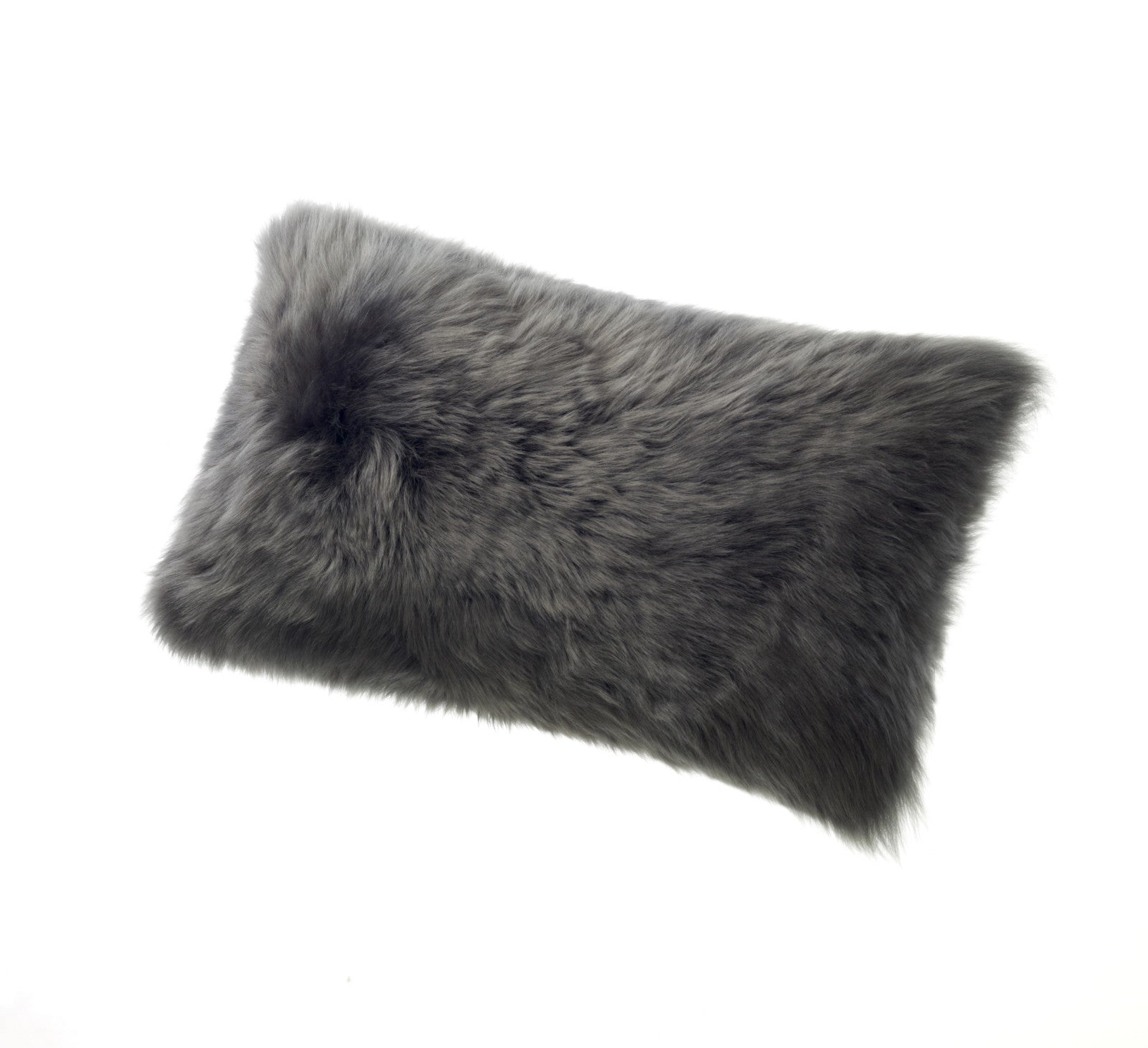 Auskin Luxury Skins Sheepskin Cushions Steel