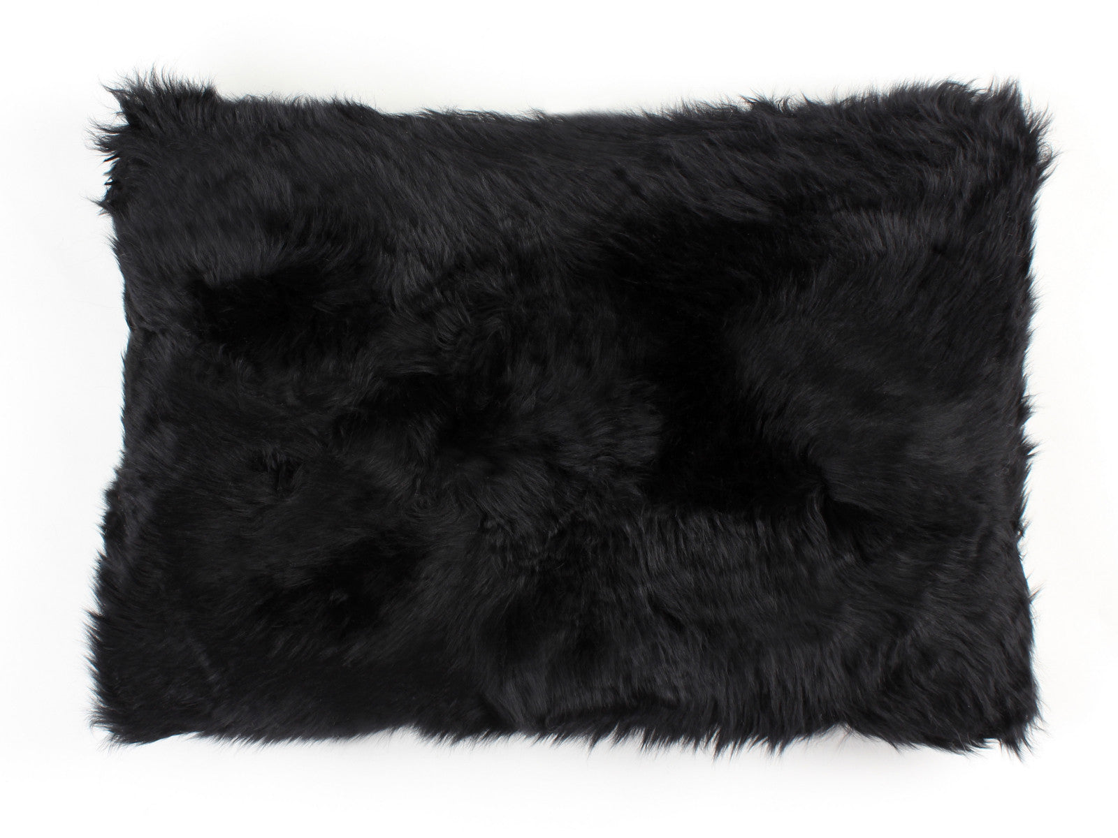 Auskin Luxury Skins Sheepskin Cushions Black