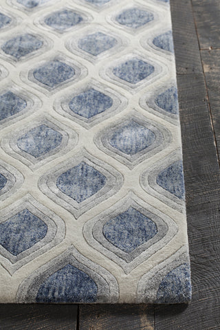 Chandra Clara CLA-7100 Area Rug Corner Shot Feature