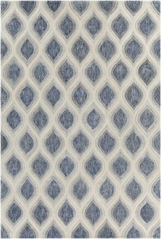 Chandra Clara CLA-7100 Blue/Grey/White Area Rug main image