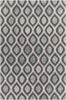 Chandra Clara CLA-7102 Grey/White Area Rug main image