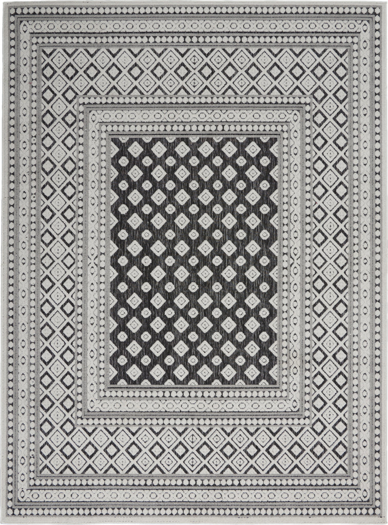 Nourison Calobra CLA02 Dark Grey Area Rug