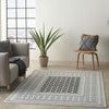 Nourison Calobra CLA02 Dark Grey Area Rug