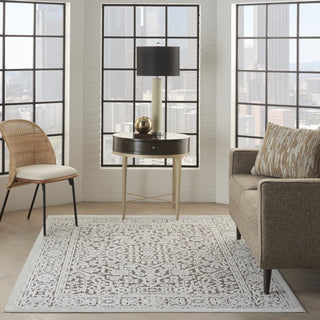 Nourison Calobra CLA04 Beige Area Rug Room Scene Feature