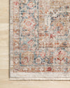 Loloi Claire CLE-02 Ivory/Ocean Area Rug Corner Image