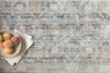 Loloi Claire CLE-03 Ocean/Gold Area Rug Close Up