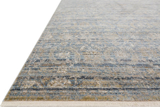 Loloi Claire CLE-03 Ocean/Gold Area Rug Corner