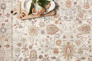 Loloi Claire CLE-05 Ivory/Multi Area Rug Close Up