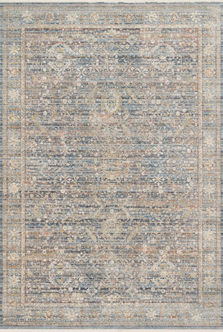 Loloi Claire CLE-06 Blue/Sunset Area Rug main image