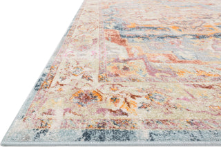 Loloi Clara CLA-01 Sunset/Ivory Area Rug Corner 