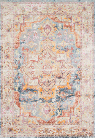 Loloi Clara CLA-01 Sunset/Ivory Area Rug Main Image