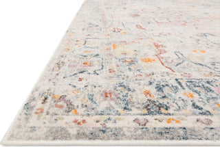 Loloi Clara CLA-04 Light Grey/Multi Area Rug Corner 