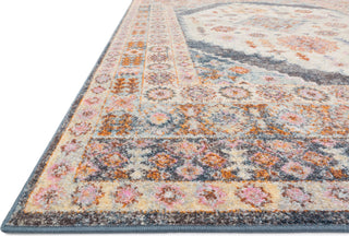 Loloi Clara CLA-07 Pebble/Fiesta Area Rug Corner