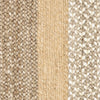 LR Resources Classic Jute 81206 Gray / Natural Area Rug Close Up