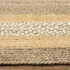 LR Resources Classic Jute 81206 Gray / Natural Area Rug Pile