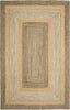 LR Resources Classic Jute 81206 Gray / Natural Area Rug main image