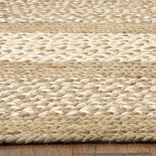 LR Resources Classic Jute 81207 Gray Area Rug Close Up