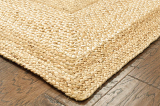 LR Resources Classic Jute 81209 Natural Area Rug Alternate Image