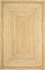 LR Resources Classic Jute 81209 Natural Area Rug main image