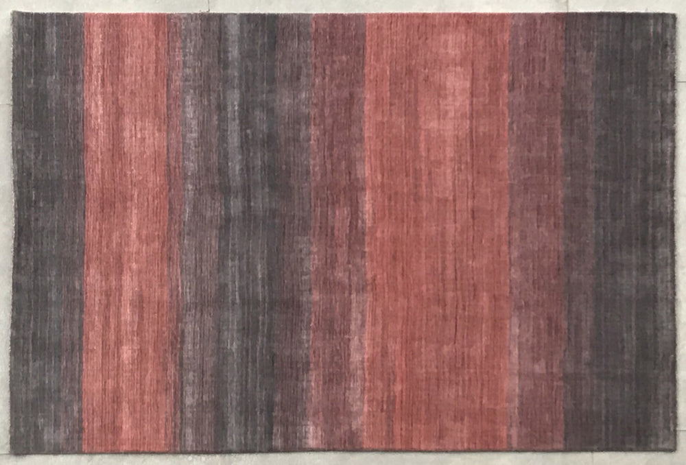 Chandra Cleo CLE-49104 Orange Grey Area Rug