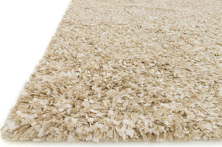 Loloi Cleo Shag CO-01 Beige Area Rug Corner Shot