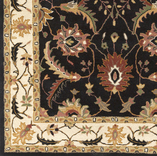 Surya Clifton CLF-1023 Black Hand Tufted Area Rug Sample Swatch