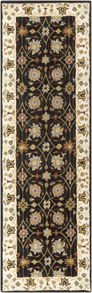 Surya Clifton CLF-1024 Black Area Rug 2'6'' x 8' Runner