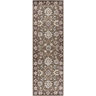 Surya Clifton CLF-1027 Olive Area Rug 2'6'' x 8' Runner