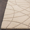 Surya Cut and Loop Shag CLG-2305 Cream Tan Area Rug Detail Image