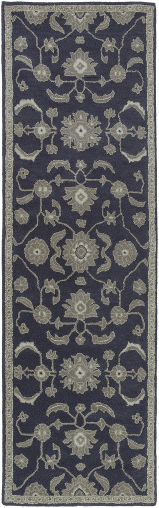 Surya Castello CLL-1000 Navy Area Rug 2'6'' X 8' Runner