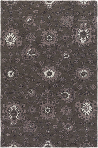 Surya Castello CLL-1005 Black Area Rug 6' X 9'