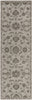 Surya Castello CLL-1007 Light Gray Area Rug 2'6'' X 8' Runner