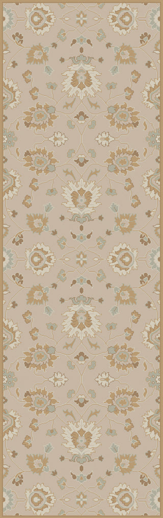 Castello CLL-1010 Gray Area Rug by Surya 2'6'' X 8' Runner