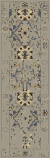 Castello CLL-1014 Gray Area Rug by Surya 2'6'' X 8' Runner
