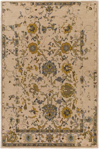 Castello CLL-1017 White Area Rug by Surya 5' X 7'6''