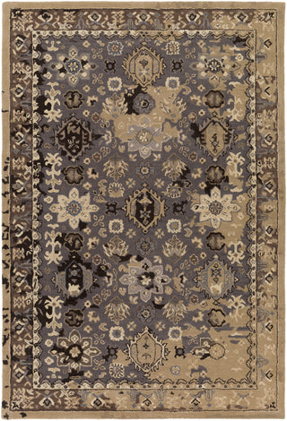 Castello CLL-1022 Black Area Rug by Surya 5' X 7'6''