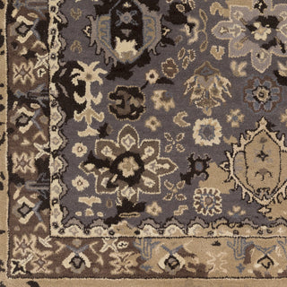 Surya Castello CLL-1022 Black Hand Tufted Area Rug Sample Swatch