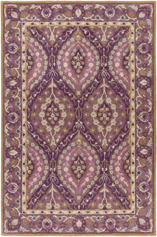 Castello CLL-1023 Purple Area Rug by Surya 5' X 7'6''