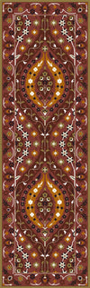 Castello CLL-1024 Red Area Rug by Surya 2'6'' X 8' Runner