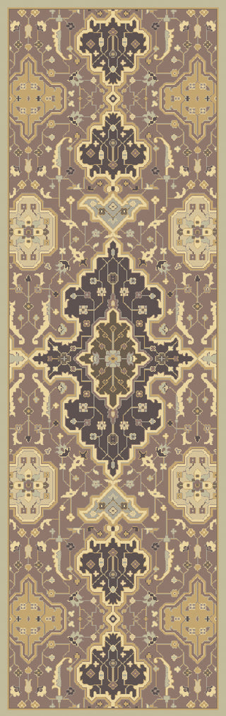 Castello CLL-1025 White Area Rug by Surya 2'6'' X 8' Runner