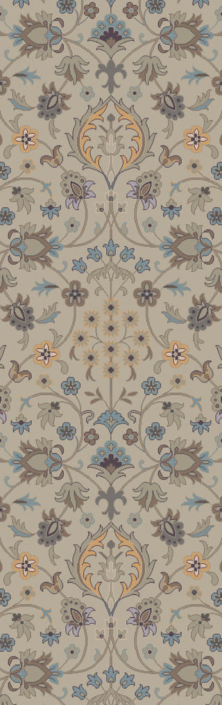 Castello CLL-1026 Blue Area Rug by Surya 2'6'' X 8' Runner