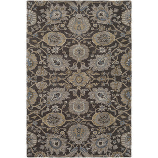 Castello CLL-1029 Gray Hand Tufted Area Rug by Surya 5' X 7'6''