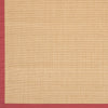 Surya Clinton CLN-9003 Burgundy Hand Woven Area Rug Sample Swatch