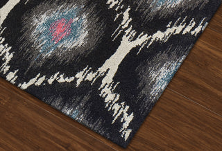 Dalyn Modern Greys MG360 Charcoal Area Rug Closeup