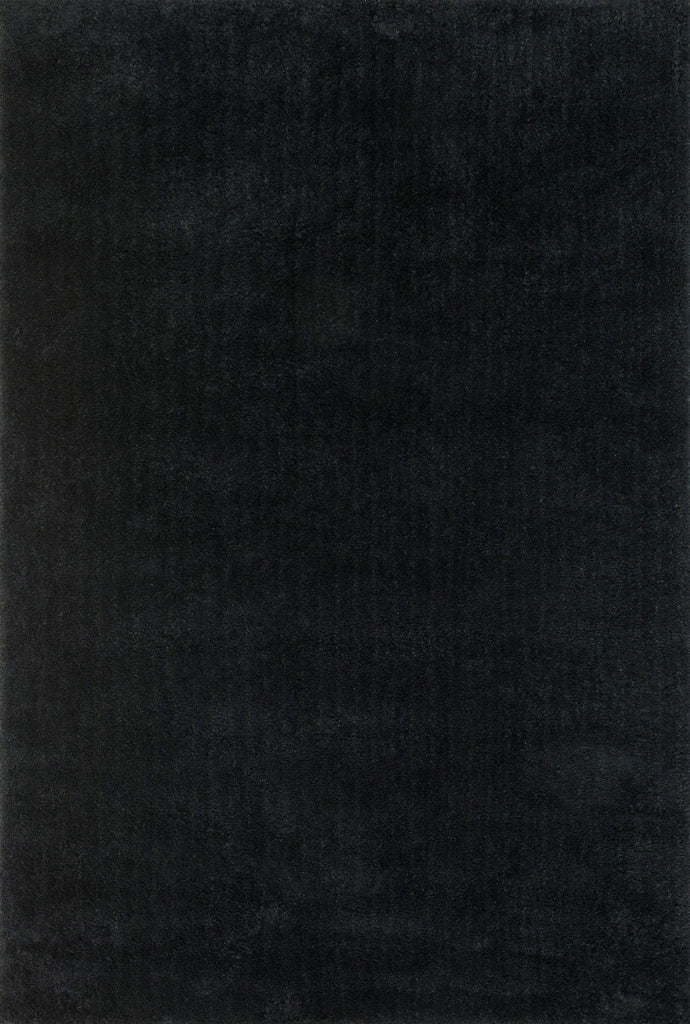 Loloi Cloud Shag CD-01 Black Area Rug main image
