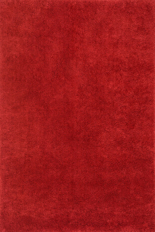 Loloi Cloud Shag CD-01 Red Area Rug main image