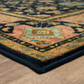 Karastan Kaleidoscope Clovelly Navy Area Rug Lifestyle Image