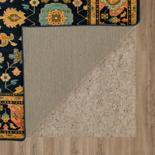 Karastan Kaleidoscope Clovelly Navy Area Rug Back Image