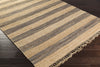 Surya Claire CLR-4000 Charcoal Hand Woven Area Rug 5x8 Corner