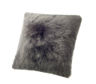 Auskin Luxury Skins Sheepskin Cushions Steel